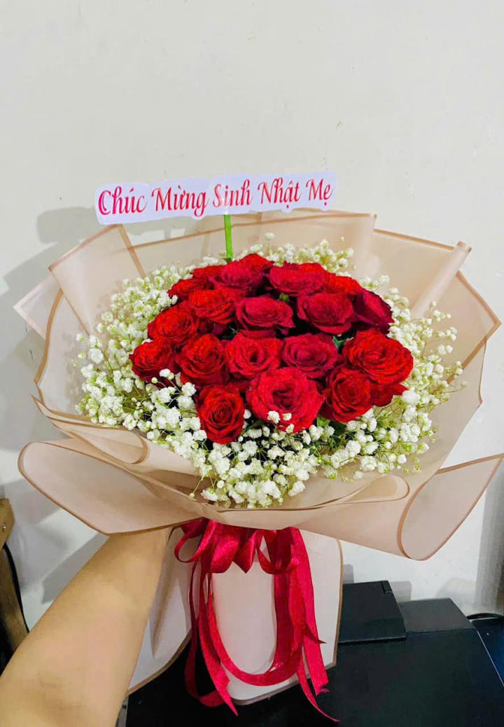 hoa sinh nhật, bó hoa sinh nhật, hoa sinh nhật đẹp