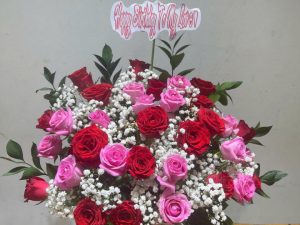 Giỏ hoa đẹp, lẳng hoa đẹp,giỏ hoa sinh nhật đẹp, giỏ hoa khai trương đẹp