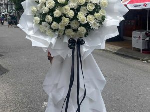 kệ hoa đám tang, kệ hoa viếng, lẳng hoa viếng, lẳng hoa đám tang